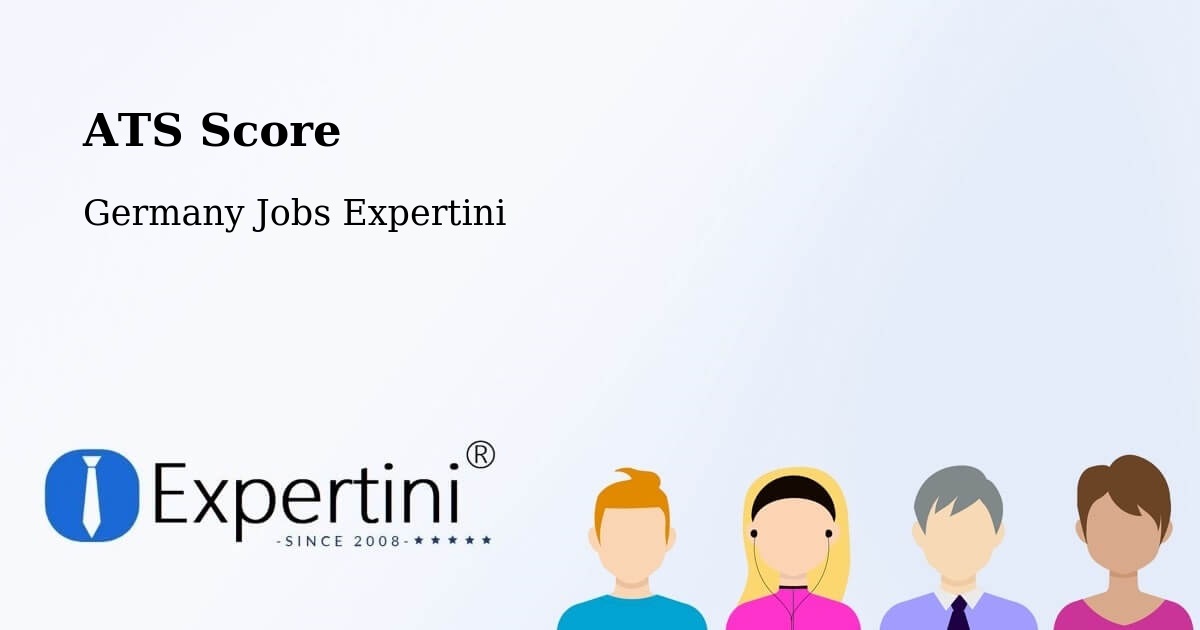 Resume ATS Score & Job Description Match Tool – Altes Lager - Germany Jobs Expertini