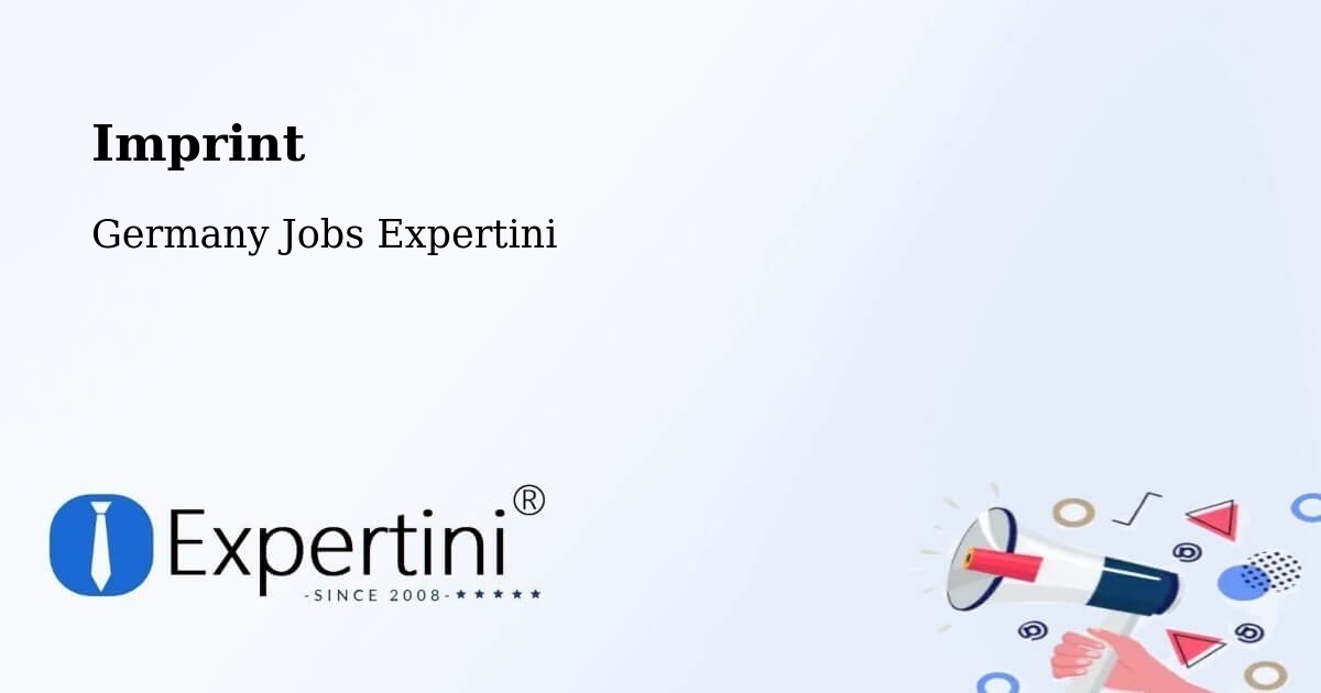 Imprint – Altes Lager - Germany Jobs Expertini